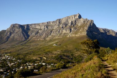 Cape Town, Güney Afrika 'daki Masa Dağı