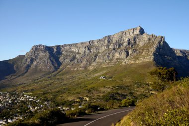 Cape Town, Güney Afrika 'daki Masa Dağı