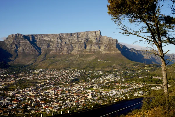 Table mountain in cape town, south africa — Stock Photo, Image