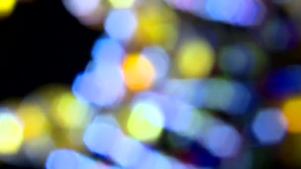 points de lumière déconcentrés à l'infini 