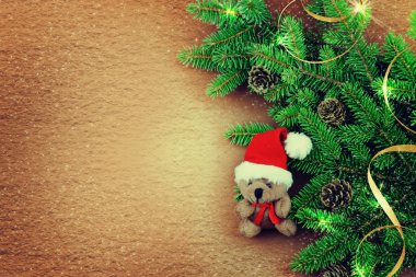 Şirin Vintage oyuncak ayı. Vintage dekorasyon