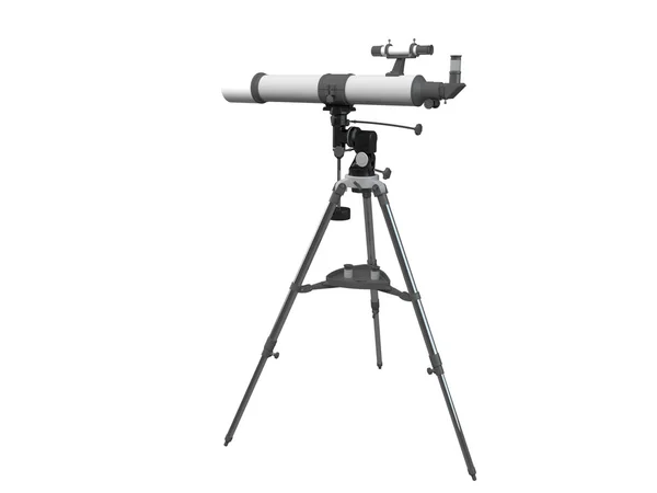 Rendering 3D di un telescopio — Foto Stock