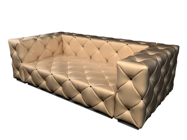 3D rendering of a modern sofa — Stock Photo, Image