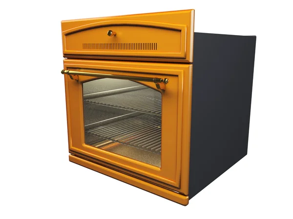 3D rendering oven — Stockfoto