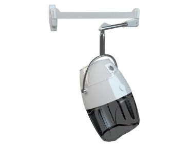 3D render saç kurutma makinesi