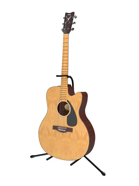 3D rendering of a guitar — Stock Photo, Image