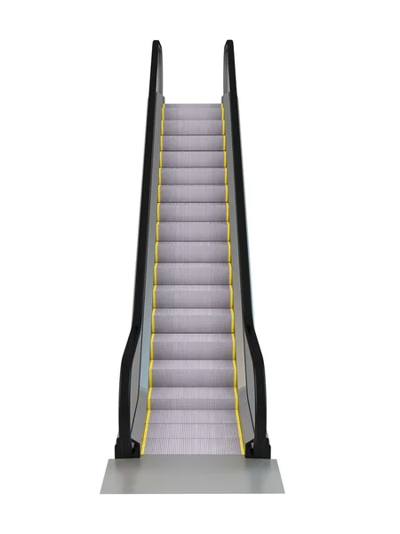 3D-Rendering Rolltreppe — Stockfoto