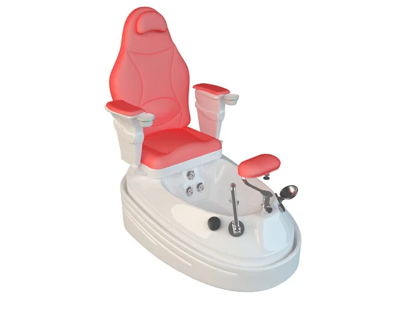 3D rendering of a pedicure chai — Stock Photo, Image