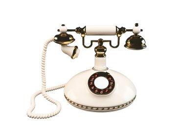 eski telefon 3D render