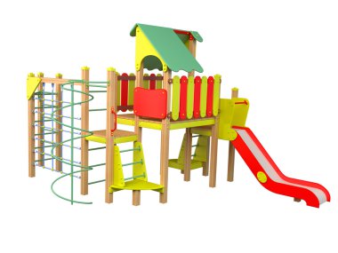 Oyun Parkı 3D render