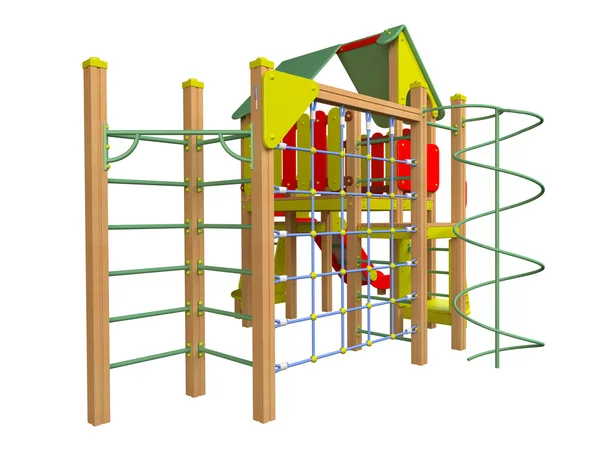 Oyun Parkı 3D render — Stok fotoğraf