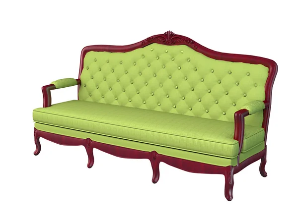 3D απόδοση ενός σύγχρονου καναπέ — Φωτογραφία Αρχείου