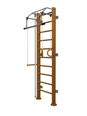 3D render duvar barlar