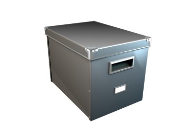 belge kutularının 3D render