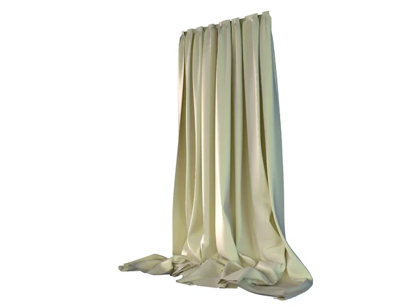 3D rendering of a curtain — Stock Photo, Image