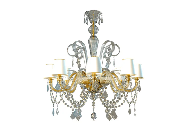 3D rendering chandelier — Stock Photo, Image