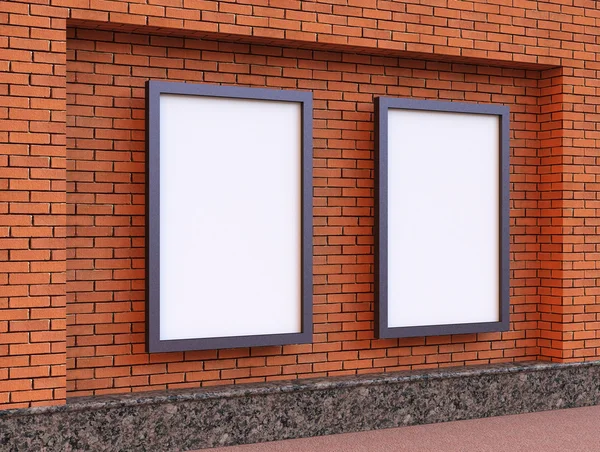 3D render boş işaretleri