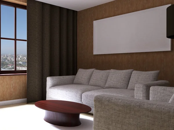 3D-rendering of the interior — Stock Photo, Image