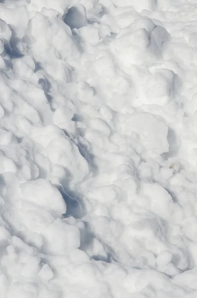Primer Plano Textura Nieve Fondo —  Fotos de Stock