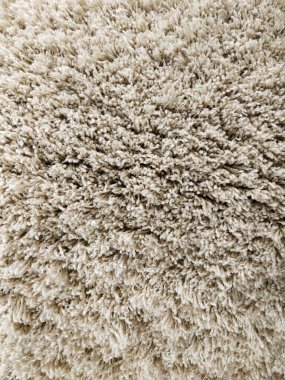 Yumuşak, güzel bir halı. Uzayı kopyala Düz yatış, üst görünüm