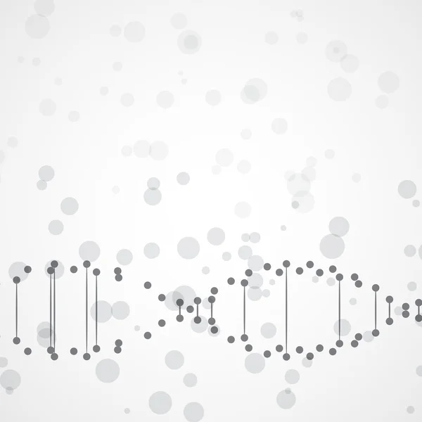 Абстрактная футуристическая ДНК — стоковый вектор