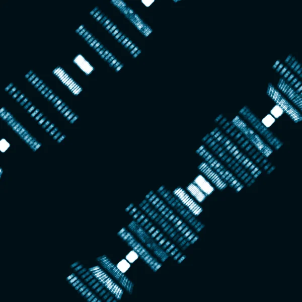 ADN abstracto futurista — Vector de stock