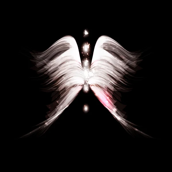 Ангел футуристичний фону — стоковий вектор