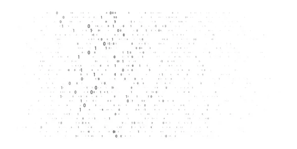 抽象技術の背景 デジタルコンピュータコード インターネット上のデータ転送の概念 あなたのデザインのグラフィックコンセプト — ストックベクタ