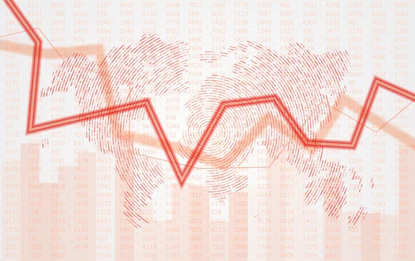 Visualização Abstrata Infográficos Representação Código Big Data Rede Futurista Análise —  Vetores de Stock