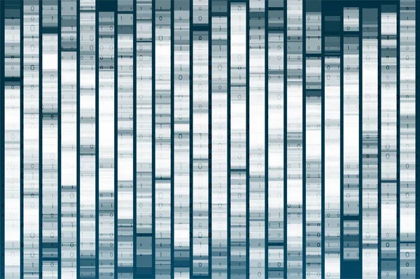 Stora Genomiska Data Visualisering Dna Test Genom Karta Grafiskt Koncept — Stock vektor