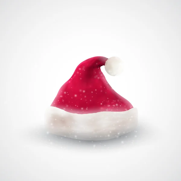 Chapeau de Père Noël — Image vectorielle