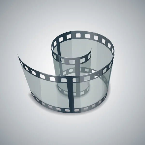 Spirale de bande de film — Image vectorielle