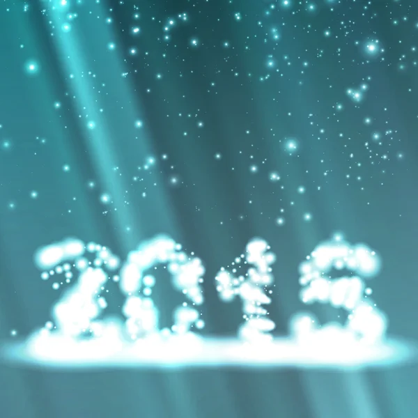 Yeni yıl kutlama illüstrasyon — Stok Vektör