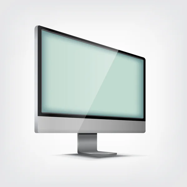 Computer Display, Graphic Concept — Stock Vector