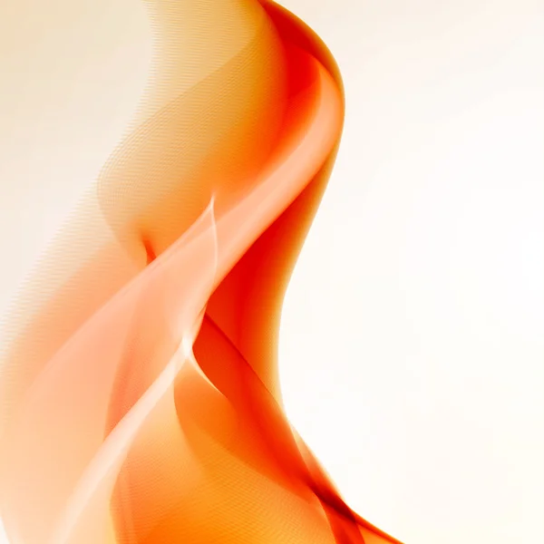 Ilustración abstracta de llamas de fuego — Archivo Imágenes Vectoriales