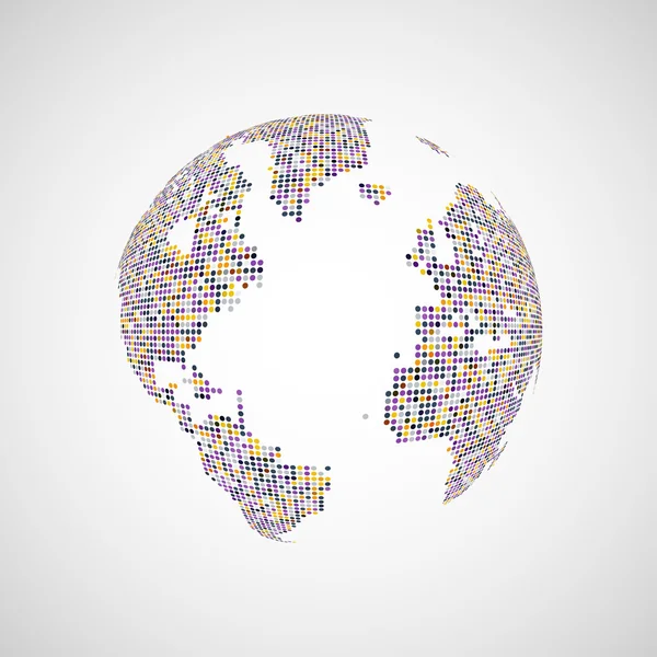 全球的技术形象 — 图库矢量图片