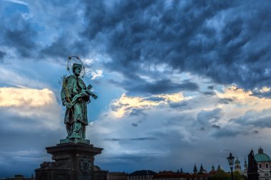 Prag Charles Köprüsü - 7 - Saint Jan Nepomucky