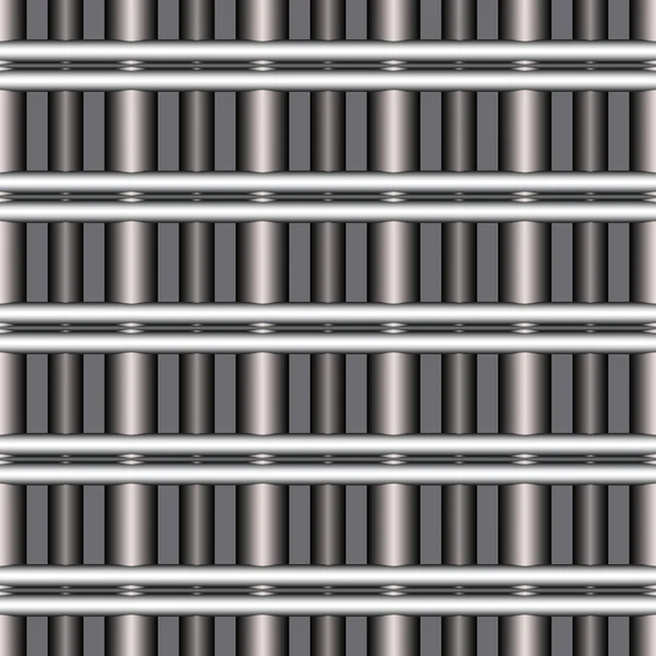 3D Textur Aluminium für Wand — Stockfoto