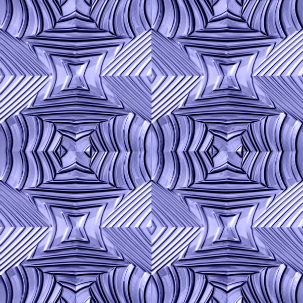 紫の色合いでシームレスな幾何学的なパターン — ストック写真