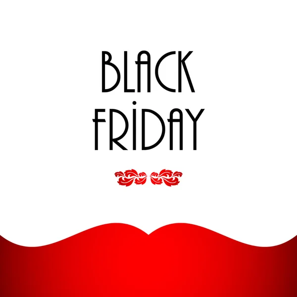 Black friday abstract banner — Stock Vector