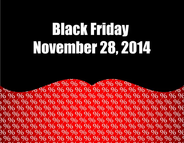 Special black friday 2014 background — Stock Vector