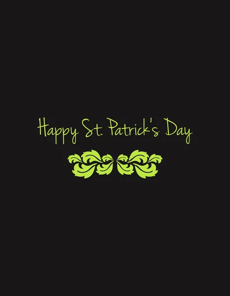 Fijne St. Patrick 's dag. — Stockvector
