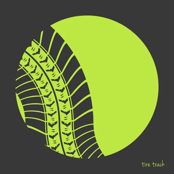 Band track vector achtergrond — Stockvector