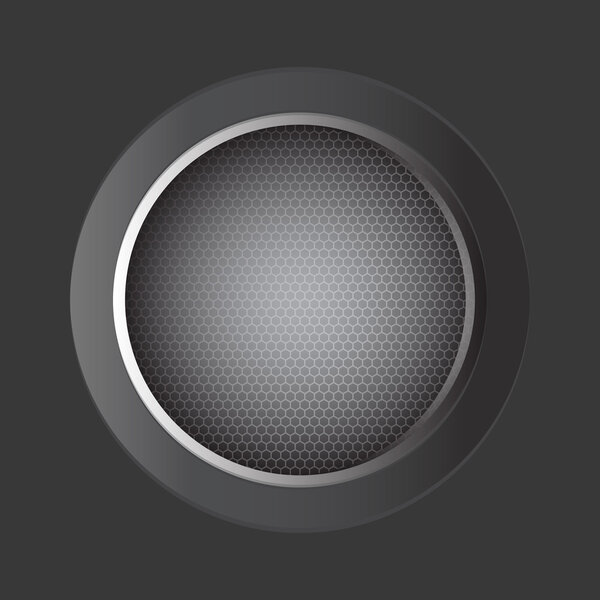 abstract background with metallic design, vector, eps10