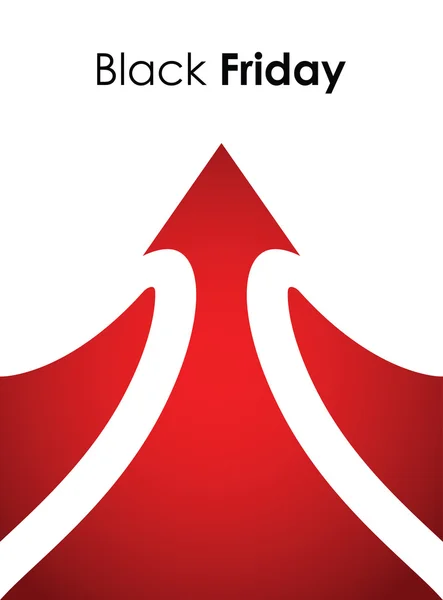 Zwarte vrijdag abstracte achtergrond — Stockvector