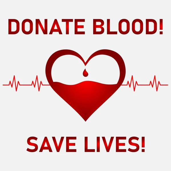 Metinde kalp sembolü olan kan bağışla, hayat kurtar.
