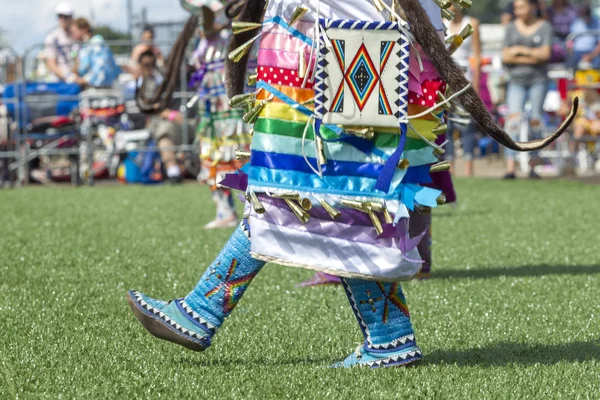 Lower part of Native American dress. — Stock Photo, Image