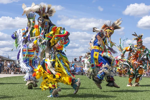 Uscire al powwow . — Foto Stock