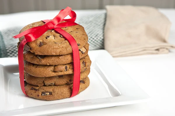 Stack of cookies. — Stock Photo, Image