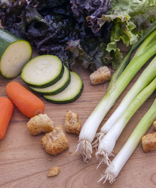 Ingredients for a salad. — Stock Photo, Image